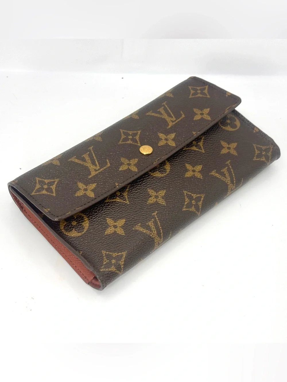 Louis Vuitton Brown Monogram Canvas Continental Wallet